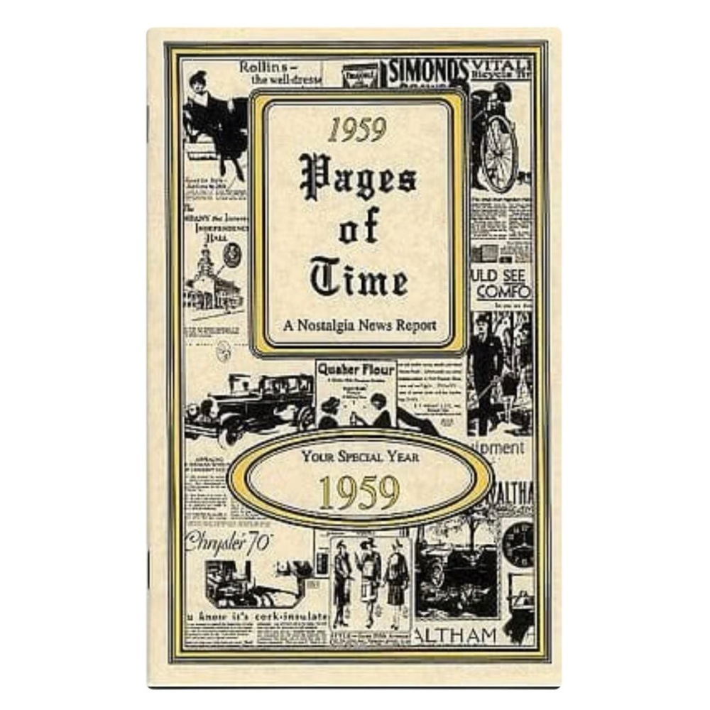 Pages Of Time Book - 1959